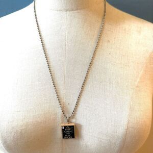 Keep calm and buy shoes scrabble tile pendant necklace